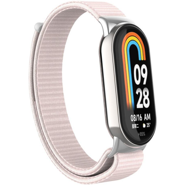 Ремешок Bingo Nylon для Xiaomi Mi Band 8 Пудровый Ремешок Bingo Nylon для Xiaomi Mi Band 8 Пудровый