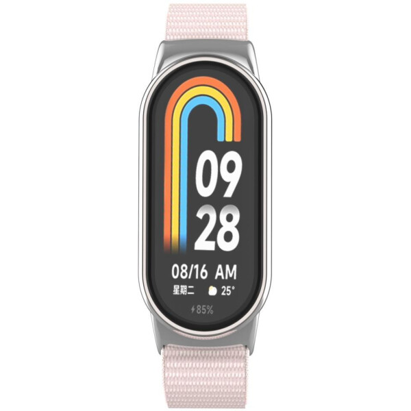 Ремешок Bingo Nylon для Xiaomi Mi Band 8 Пудровый Ремешок Bingo Nylon для Xiaomi Mi Band 8 Пудровый