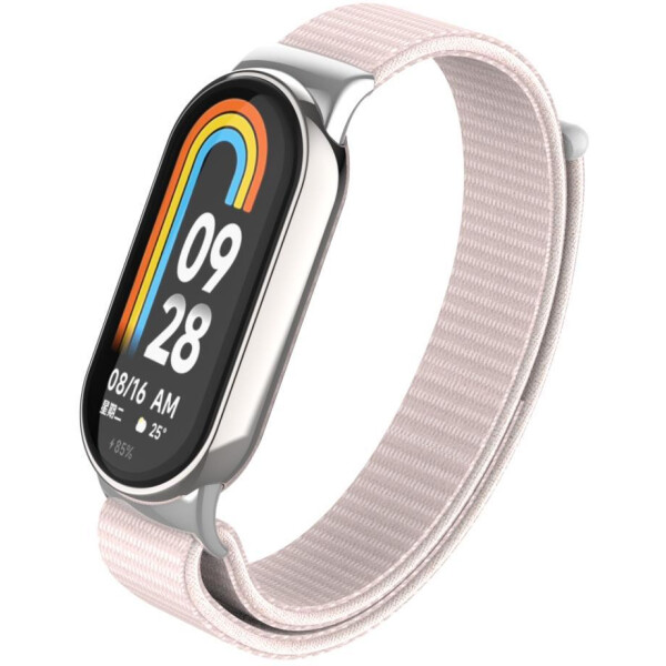 Ремешок Bingo Nylon для Xiaomi Mi Band 8 Пудровый Ремешок Bingo Nylon для Xiaomi Mi Band 8 Пудровый