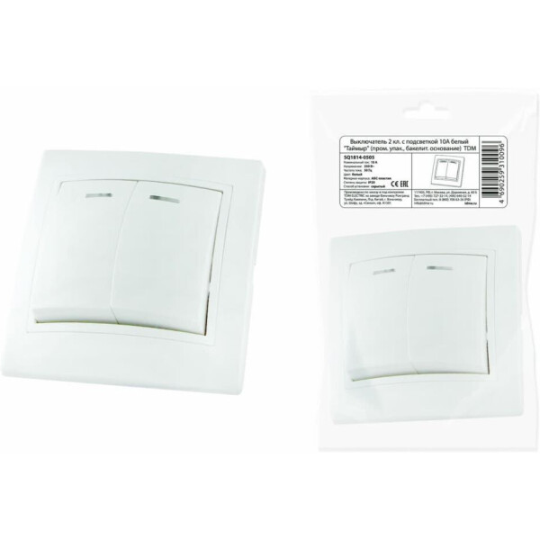 Выключатель TDM Таймыр SQ1814-0505 Выключатель TDM Таймыр SQ1814-0505