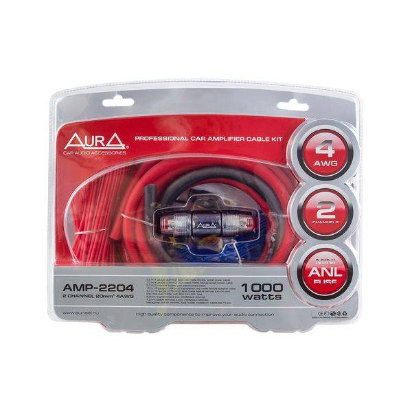 Комплект проводов AURA AMP-2204 Комплект проводов AURA AMP-2204