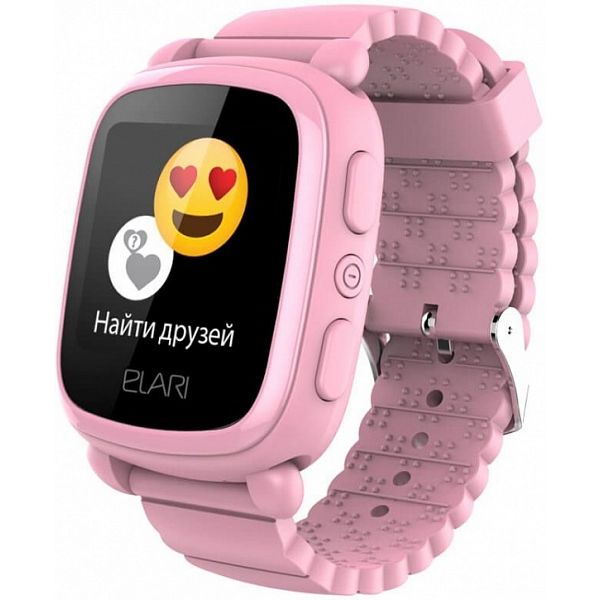 

Умные часы GSM ELARI, Smart часы Elari KIDPHONE 2 KP-2 (цвет: розовый)