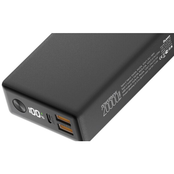 Внешний аккумулятор Olmio QX-20 20000mAh (графит) Внешний аккумулятор Olmio QX-20 20000mAh (графит)