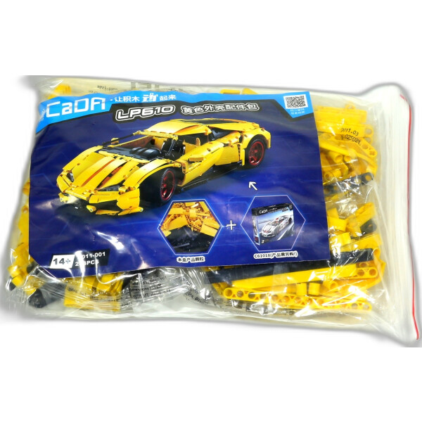 

Игры, игрушки CaDa, Набор изделий желтого цвета для "покраски" Lamborghini LP610 C61018W
