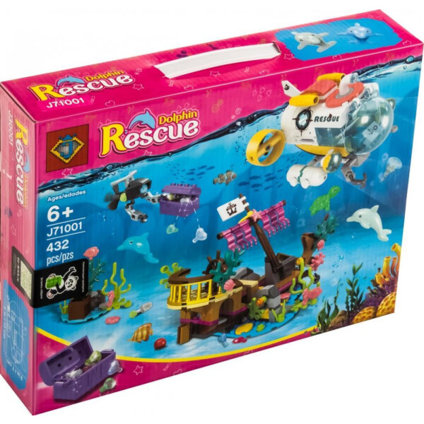 

Игры, игрушки KING, Конструктор King J71001 Спасение дельфинов