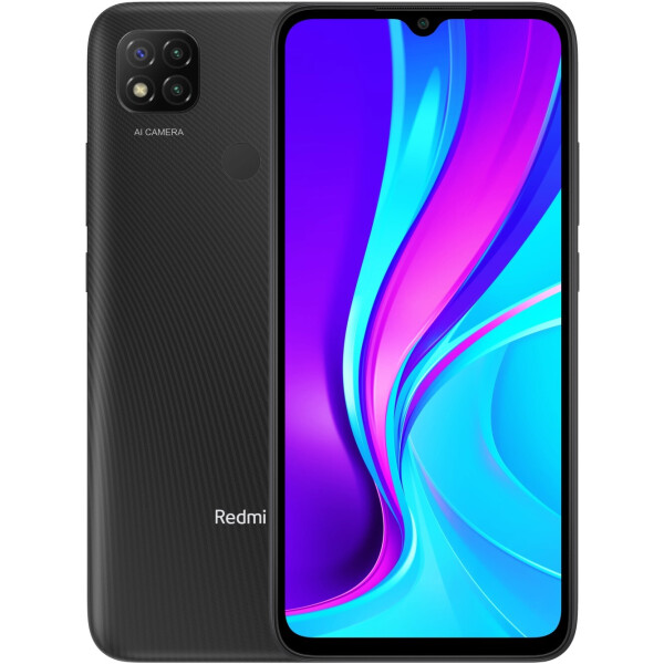 

Смартфоны XIAOMI, Смартфон Xiaomi Redmi 9C 2GB/32GB Midnight Gray EU без NFC