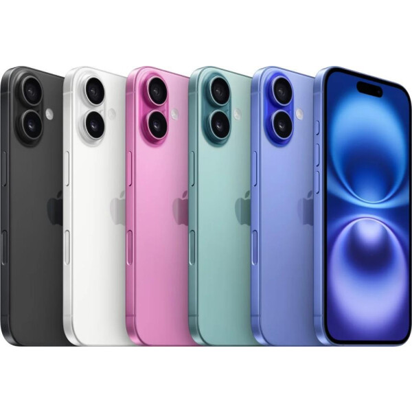 Смартфон Apple iPhone 16 128GB Black (MYE73HN/A) Смартфон Apple iPhone 16 128GB Black (MYE73HN/A)