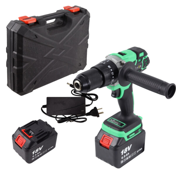Дрель-шуруповерт Zitrek Green Impact 18V 063-4046 (с 2-мя АКБ и ЗУ)