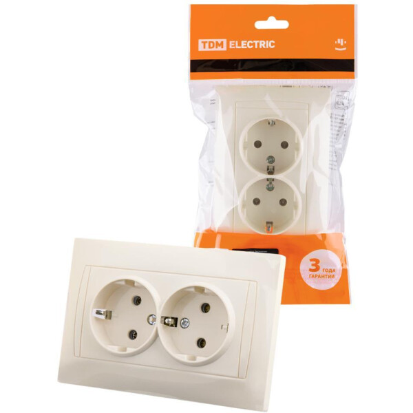 Розетка TDM Electric Лама SQ1815-0125