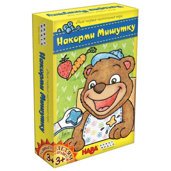 

Игры, игрушки Мир Хобби, Настольная игра Hobby World Накорми Мишутку