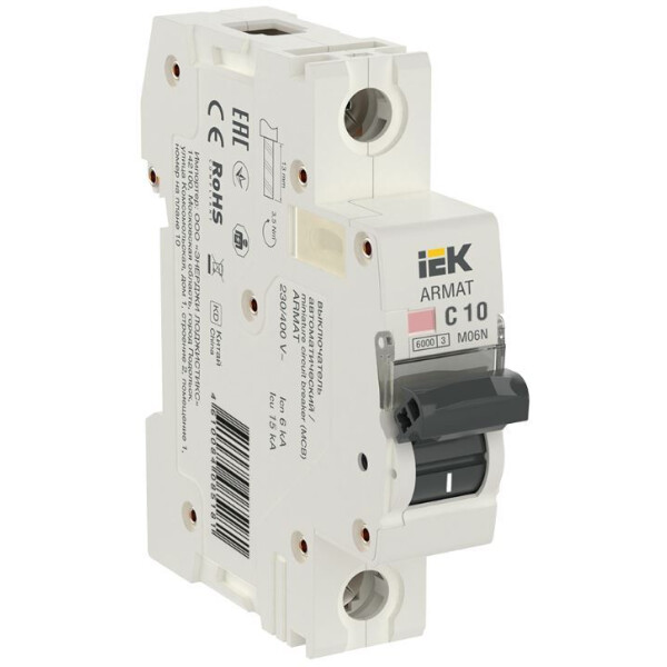 Выключатель автоматический IEK AR-M06N-1-C010