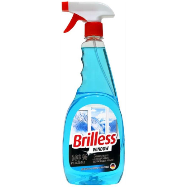 Средство для мытья стекол Brilless Blue, 750 мл