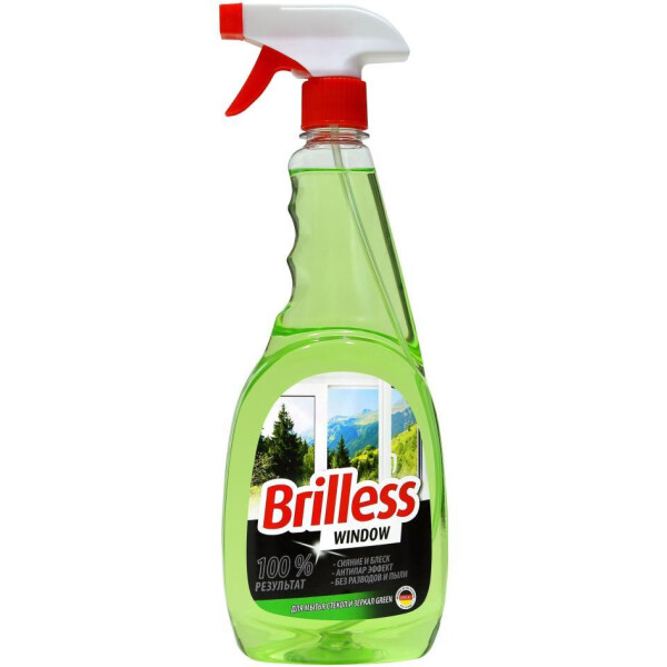 Средство для мытья стекол Brilless Green, 750 мл