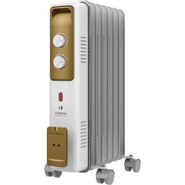 

Обогреватели TIMBERK, Радиатор маслонаполненный электрический Timberk TOR 21.1507 BCX