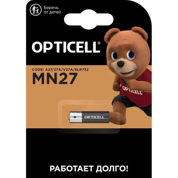 Батарейки OPTICELL Specialty MN27 (1шт)