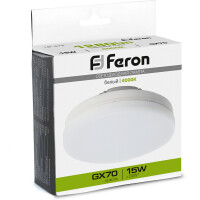 Лампочка Feron LB-472 GX70 15 Вт 4000 К Лампочка Feron LB-472 GX70 15 Вт 4000 К