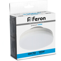Лампочка Feron LB-472 GX70 15 Вт 6400 К Лампочка Feron LB-472 GX70 15 Вт 6400 К
