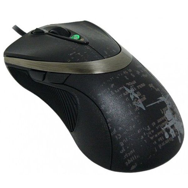 Мышь игровая A4TECH F4 (черный)