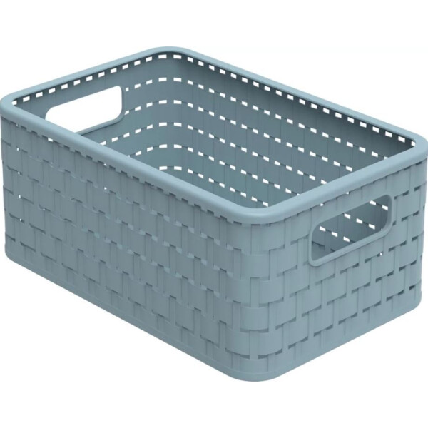 

Товары для хранения Rotho, Корзинка для хранения Rotho Country A4 1115306161PC (18л, голубой)