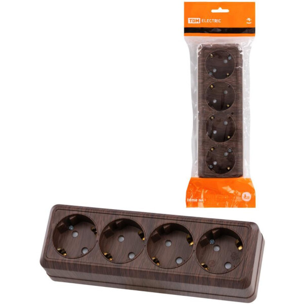 Розетка TDM Electric Ладога SQ1801-0331