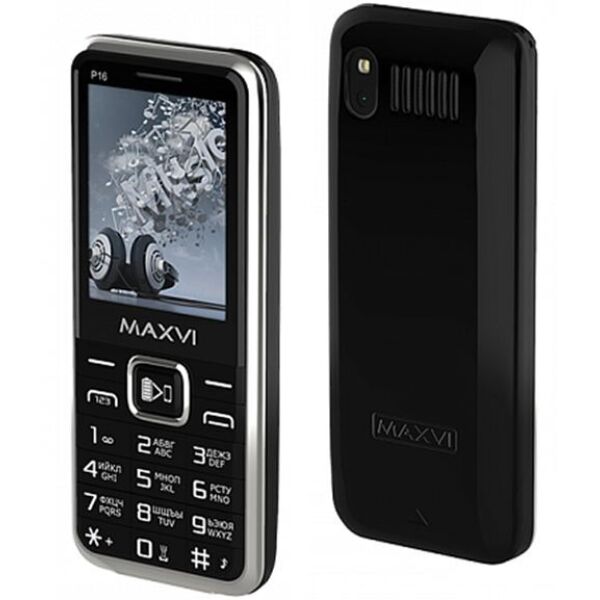 

Сотовые телефоны Maxvi, Мобильный телефон Maxvi P16 (черный)