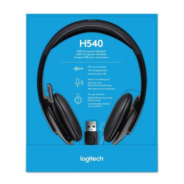 Гарнитура LOGITECH Computer Headset H540 (L981-000480) Гарнитура LOGITECH Computer Headset H540 (L981-000480)