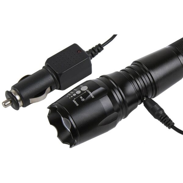 Аккумуляторный светодиодный фонарь SMARTBUY SBF-20-K CREE XM-L T6 10W черный Аккумуляторный светодиодный фонарь SMARTBUY SBF-20-K CREE XM-L T6 10W черный