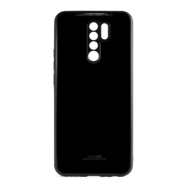 Накладка CASE Glassy Xiaomi Redmi 9 (черный)