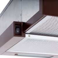 Вытяжка кухонная PYRAMIDA TL 60 SLIM BR Вытяжка кухонная PYRAMIDA TL 60 SLIM BR