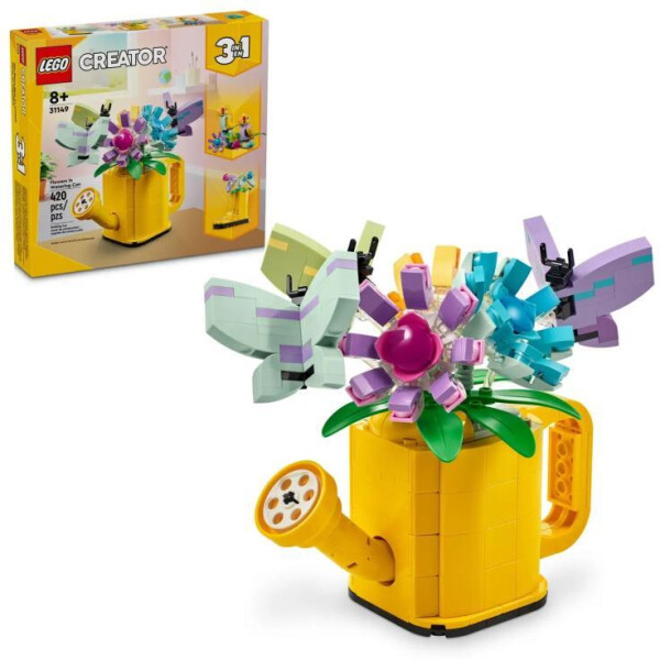 Конструктор Lego Creator Цветы в лейке 3 в 1 31149