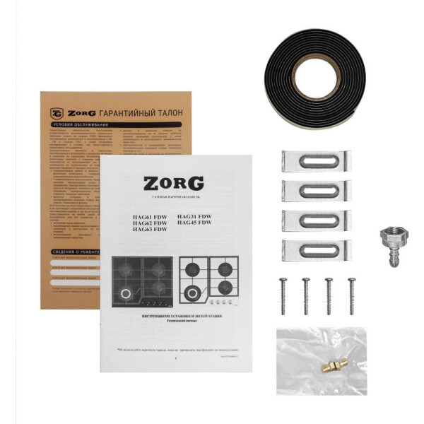 Варочная панель ZorG HAG31 FDW white Варочная панель ZorG HAG31 FDW white