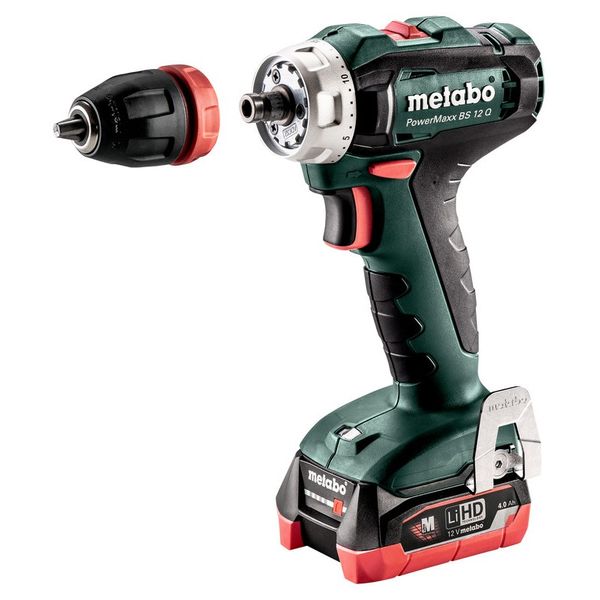 

Шуруповерты, гайковерты Metabo, Дрель-шуруповерт Metabo Powermaxx BS 12 Q (601037800)