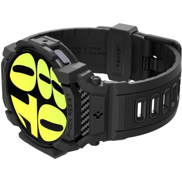 Ремешок с чехлом SPIGEN RUGGED ARMOR PRO для SAMSUNG GALAXY WATCH 7 44 MM MATTE BLACK ACS08338 Ремешок с чехлом SPIGEN RUGGED ARMOR PRO для SAMSUNG GALAXY WATCH 7 44 MM MATTE BLACK ACS08338