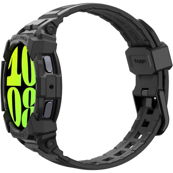 Ремешок с чехлом SPIGEN RUGGED ARMOR PRO для SAMSUNG GALAXY WATCH 7 44 MM MATTE BLACK ACS08338 Ремешок с чехлом SPIGEN RUGGED ARMOR PRO для SAMSUNG GALAXY WATCH 7 44 MM MATTE BLACK ACS08338