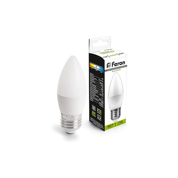 Лампочка FERON LB-3097 7W 230V E27 4000К 41380