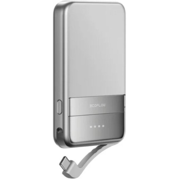 Внешний аккумулятор EcoFlow Rapid Magnetic 5000mAh (серебристый) Внешний аккумулятор EcoFlow Rapid Magnetic 5000mAh (серебристый)