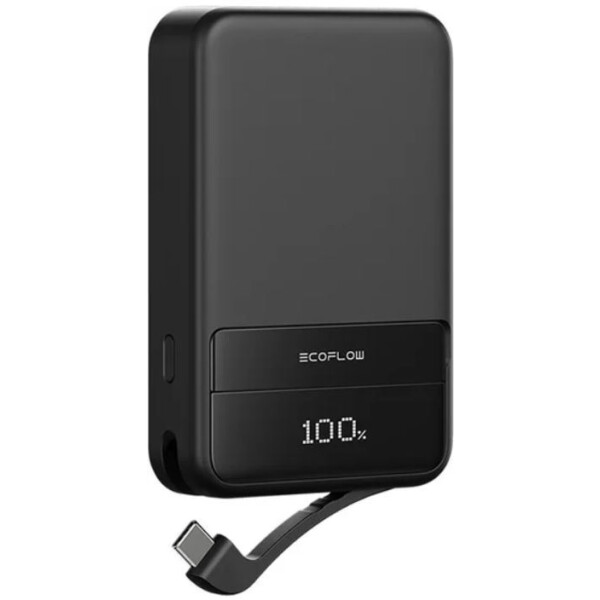 Внешний аккумулятор EcoFlow Rapid Magnetic 10000mAh (черный) Внешний аккумулятор EcoFlow Rapid Magnetic 10000mAh (черный)