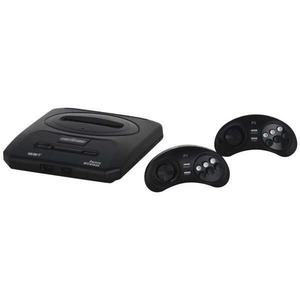 Игровая приставка Retro Genesis Remix Wireless 8+16 Bit (2 геймпада, 600 игр) Игровая приставка Retro Genesis Remix Wireless 8+16 Bit (2 геймпада, 600 игр)