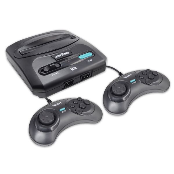

Прочие игровые консоли Retro Genesis, Игровая приставка Retro Genesis MixSD 8+16 Bit (2 геймпада, 350 игр)