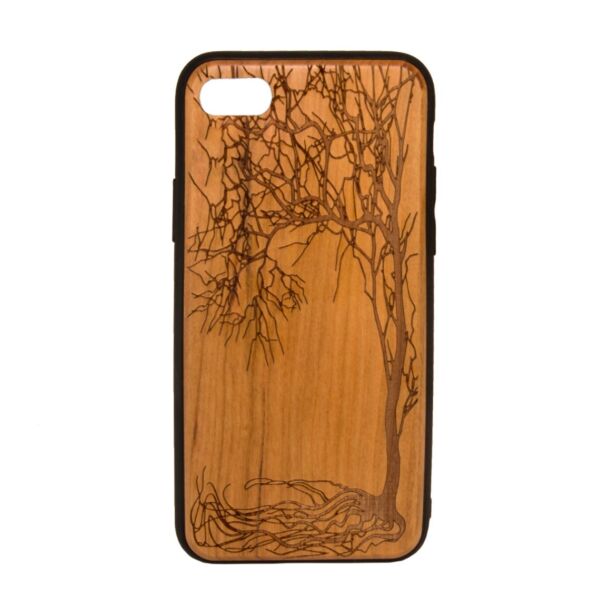 

Чехлы для мобильных телефонов CASE, Накладка CASE Wood для Apple iPhone 7 / 8 (черешня, зима)