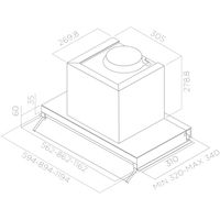 Кухонная вытяжка Elica BOX IN PLUS IXGL/A/120 Кухонная вытяжка Elica BOX IN PLUS IXGL/A/120