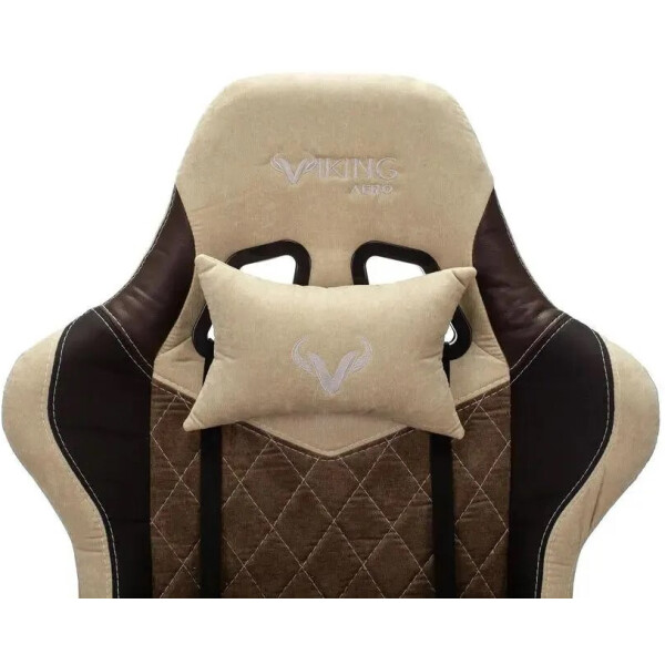 Кресло игровое Zombie VIKING 7 KNIGHT Fabric (бежевый/коричневый) Кресло игровое Zombie VIKING 7 KNIGHT Fabric (бежевый/коричневый)
