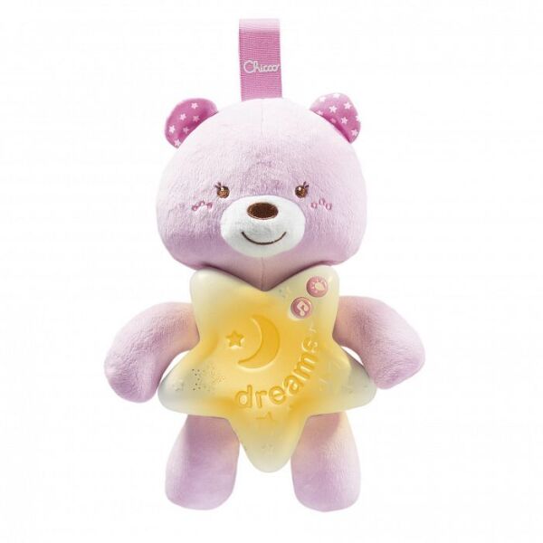 

Игры, игрушки CHICCO, Игрушка музыкальная подвесная Chicco "Медвежонок" (розовый)