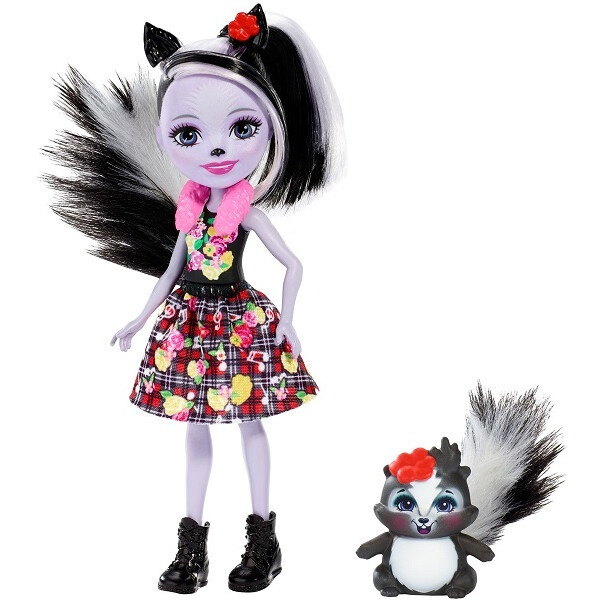 

Игры, игрушки ENCHANTIMALS, Кукла Enchantimals Sage Skunk FXM72