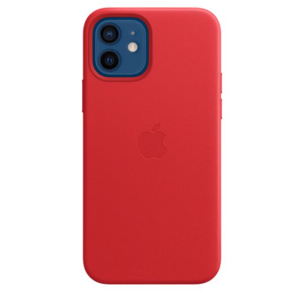 

Чехлы для мобильных телефонов Apple, Чехол Apple MagSafe Leather Case для iPhone 12/12 Pro (красный) MHKD3ZM/A