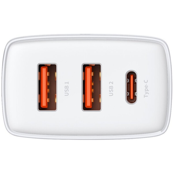 Сетевое зарядное Baseus Compact Quick Charger 2U+C 30W CCXJ-E02 Сетевое зарядное Baseus Compact Quick Charger 2U+C 30W CCXJ-E02