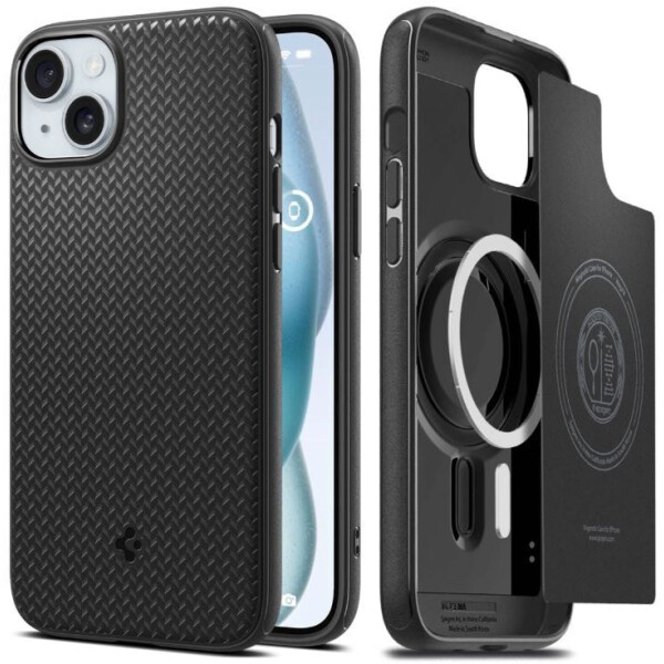 Чехол для телефона Spigen Mag Armor (MagFit) для iPhone 15 ACS06815 (черный)