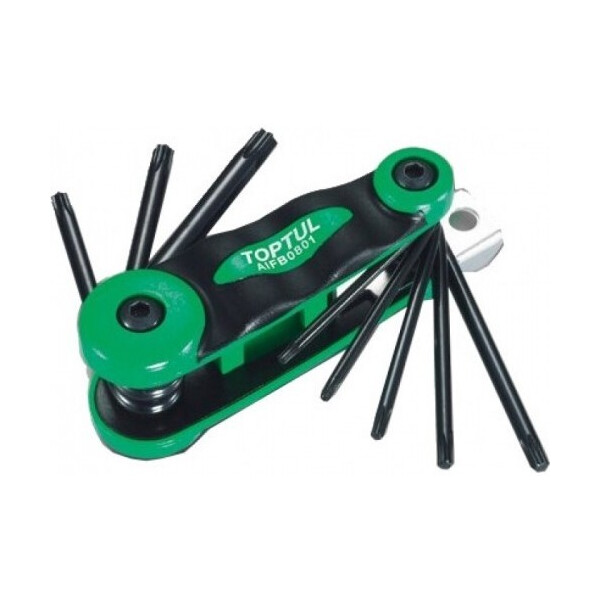 Набор ключей TOPTUL Torx T9-Т40 AIFB0801 (8шт)