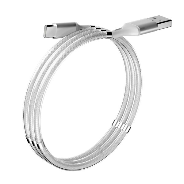 

Кабели для сотовых телефонов OLMIO, Кабель Olmio MAGNET USB Type-A - USB Type-C 041637