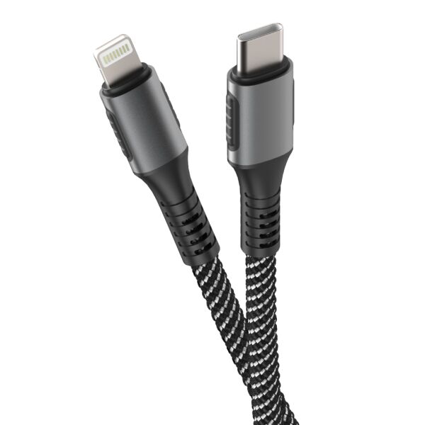 

Кабели для сотовых телефонов OLMIO, Кабель Olmio PD USB Type-C - Lightning 041631